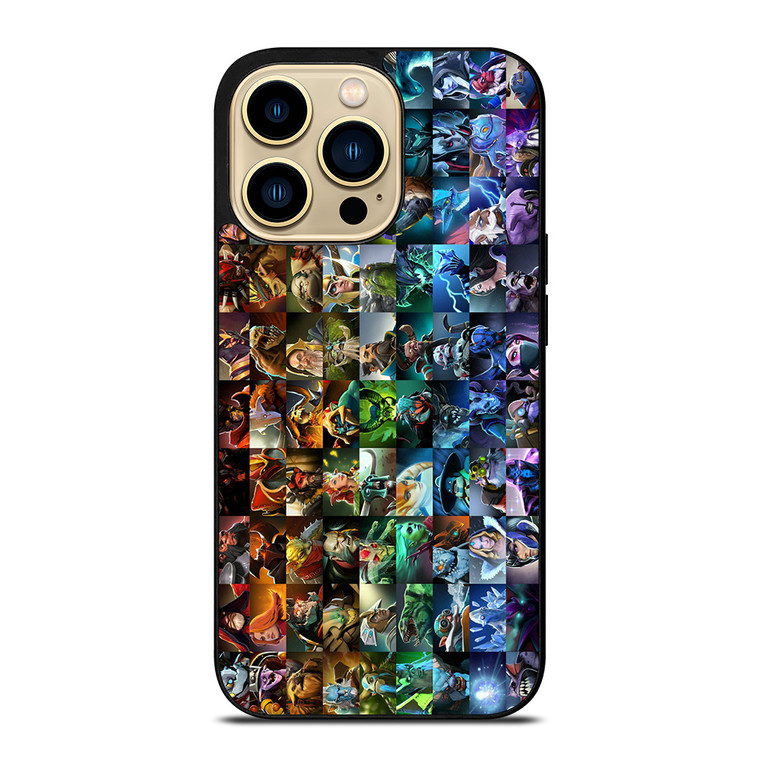 DOTA GAME ALL CHARACTER iPhone 14 Pro Max Case