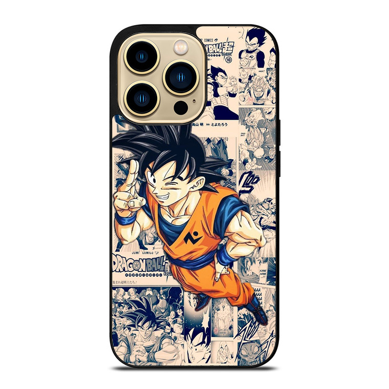 DRAGON BALL COMIC SON GOKU iPhone 14 Pro Max Case