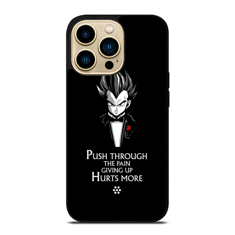 DRAGON BALL Z VEGETA QUOTE iPhone 14 Pro Max Case