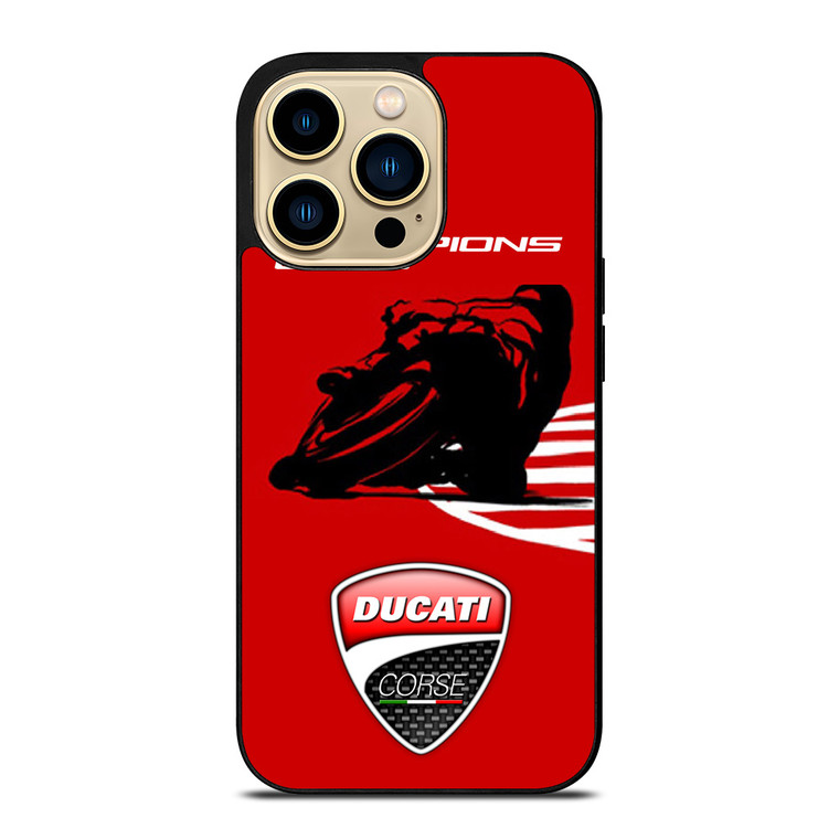 DUCATI LOGO CORSE MOTOGP 3 iPhone 14 Pro Max Case
