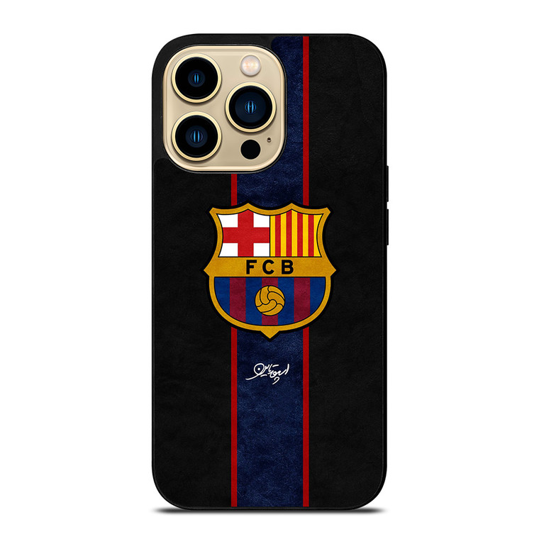 FC BARCELONA CLUB LOGO iPhone 14 Pro Max Case