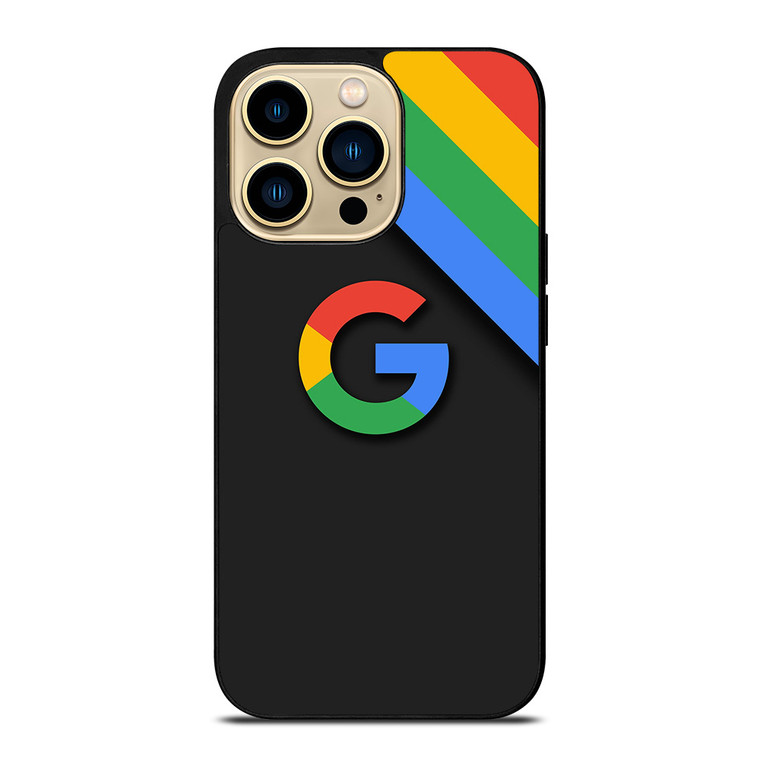 GOOGLE LOGO STRIPE iPhone 14 Pro Max Case