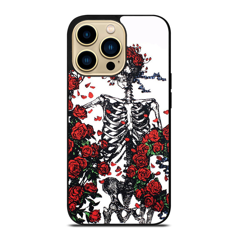 GRATEFUL DEAD BONES AND ROSES iPhone 14 Pro Max Case