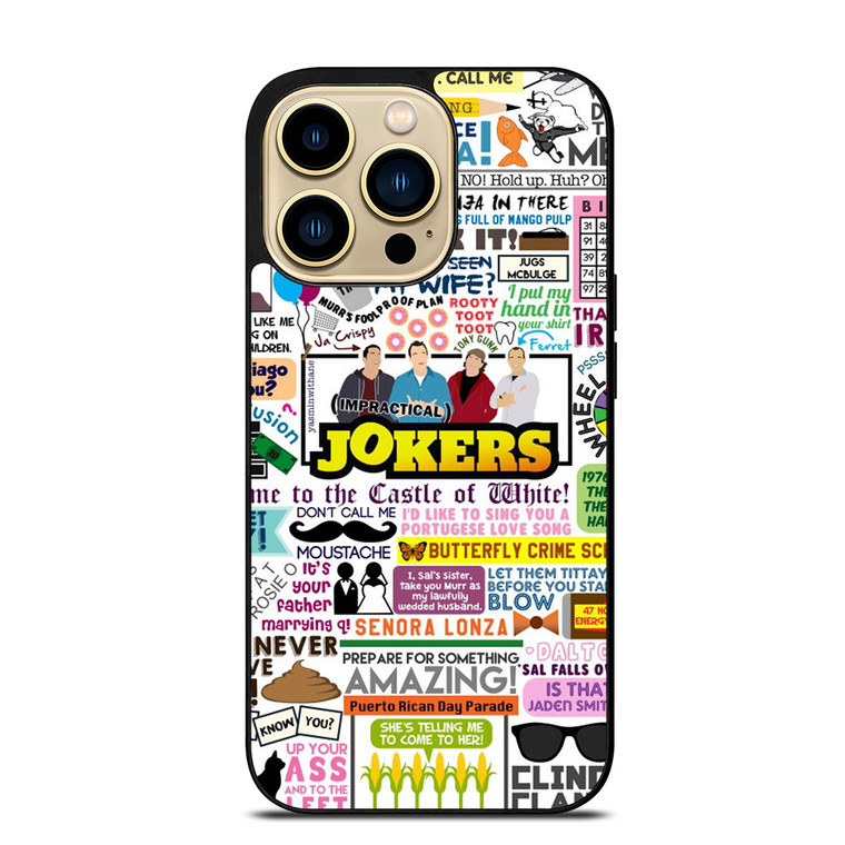 IMPRACTICAL JOKERS QUOTES iPhone 14 Pro Max Case