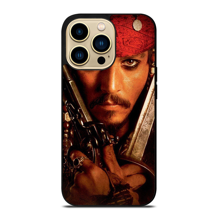 JACK SPARROW PIRATES OF THE CARIBBEAN iPhone 14 Pro Max Case