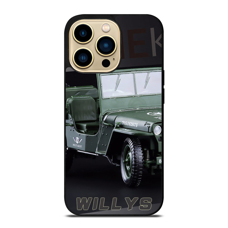 JEEP WILLYS TRUCK iPhone 14 Pro Max Case