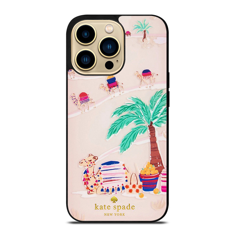 KATE SPADE DESERT CAMEL iPhone 14 Pro Max Case