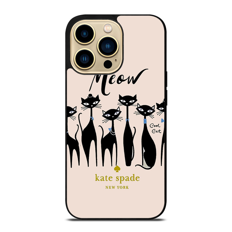 KATE SPADE MEOW CAT iPhone 14 Pro Max Case