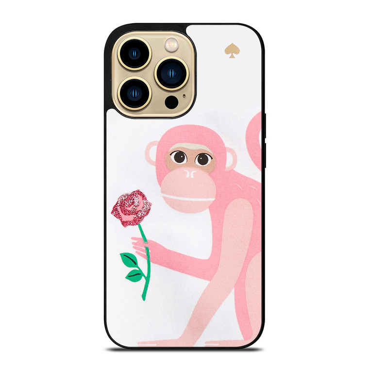 KATE SPADE MONKEY APPLIQUE iPhone 14 Pro Max Case