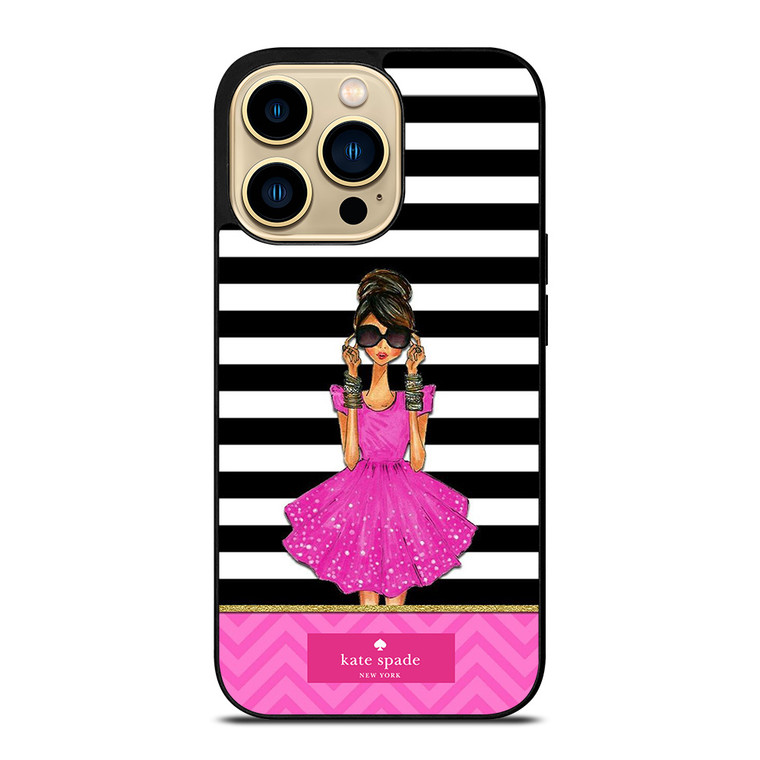 KATE SPADE PINK GIRLS iPhone 14 Pro Max Case