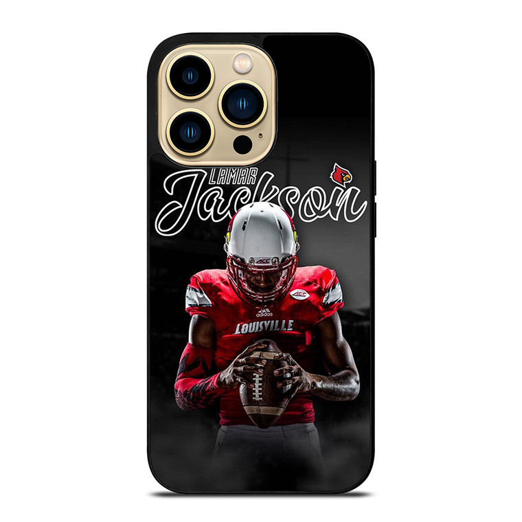 LAMAR JACKSON LOUISVILLE iPhone 14 Pro Max Case