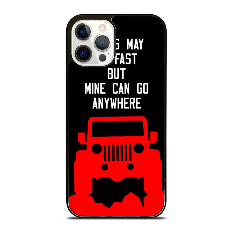 JEEP ADVENTURE QUOTE iPhone 12 Pro Case JEEP ADVENTURE QUOTE iPhone 12 Pro Case