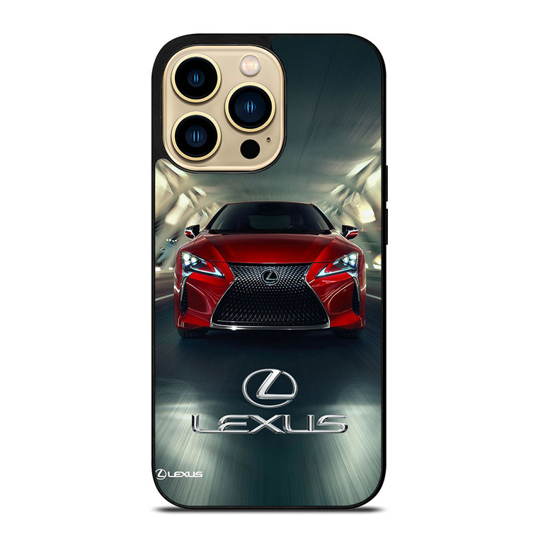 LEXUS RED CAR LOGO iPhone 14 Pro Max Case