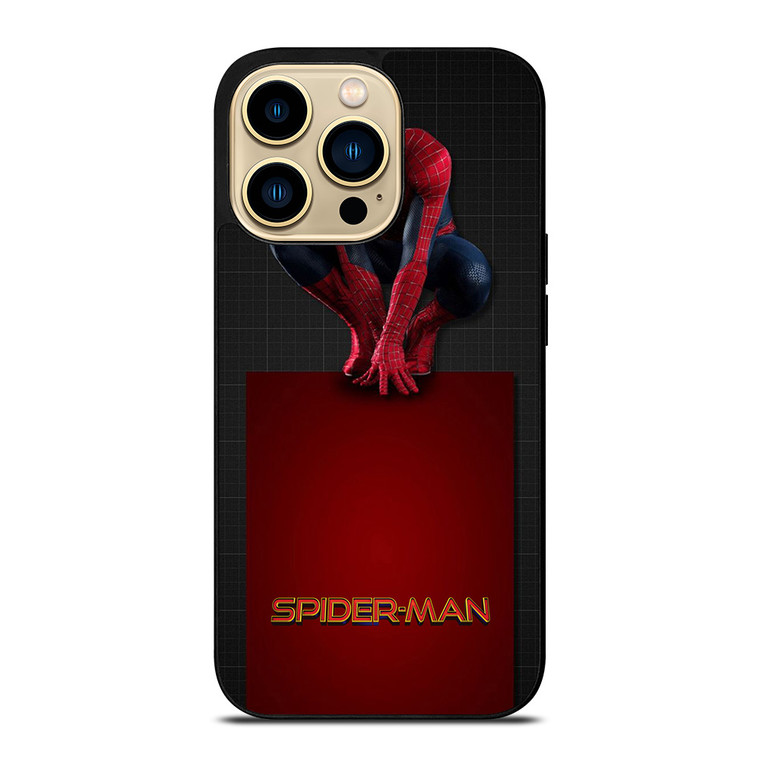 MARVEL SPIDERMAN SHOWING ACTION iPhone 14 Pro Max Case