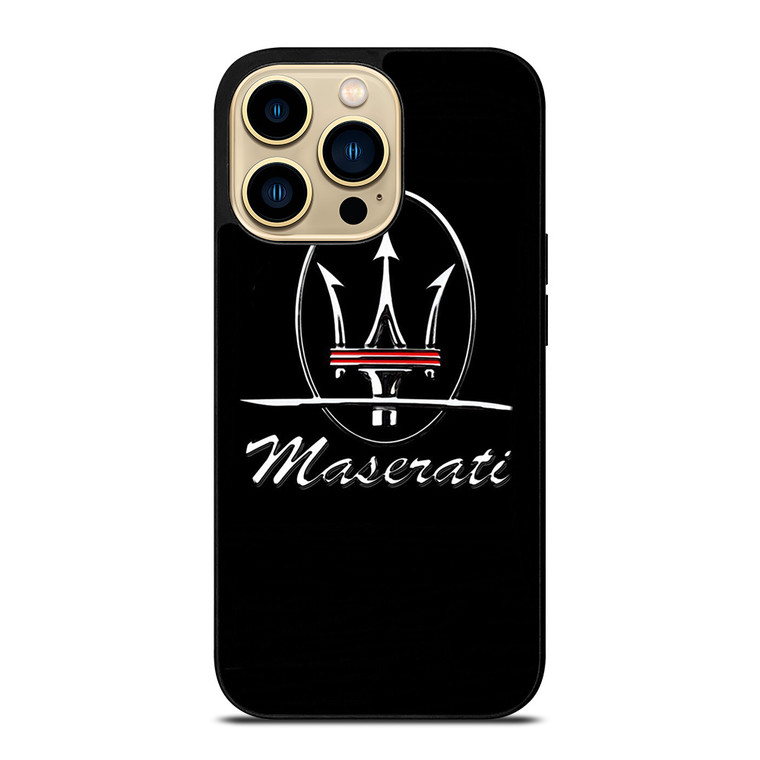 MASERATI METAL LOGO iPhone 14 Pro Max Case