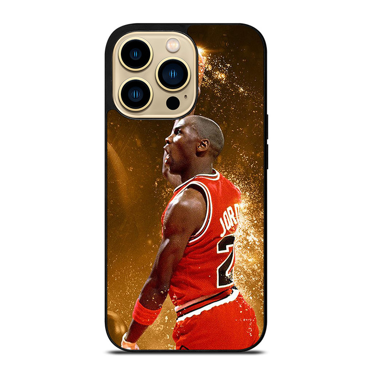 MICHAEL JORDAN CHICAGO BULLS iPhone 14 Pro Max Case