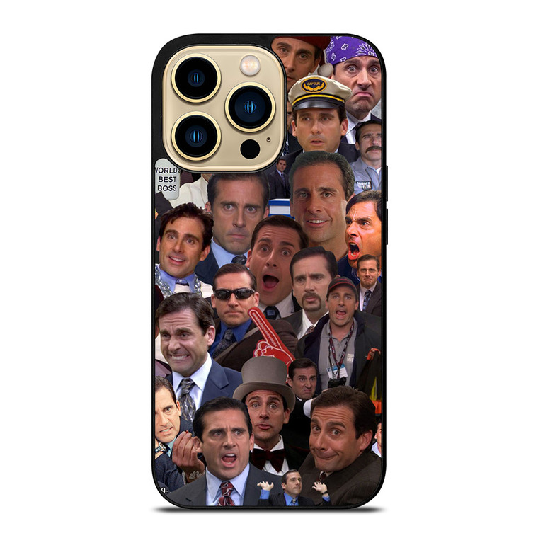 MICHAEL SCOTT COLLAGE iPhone 14 Pro Max Case