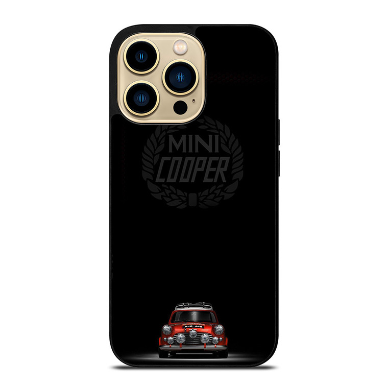 MINI COOPER CAR CLASSIC LOGO iPhone 14 Pro Max Case