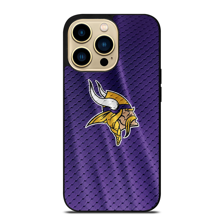 MINNESOTA VIKINGS JERSEY LOGO iPhone 14 Pro Max Case