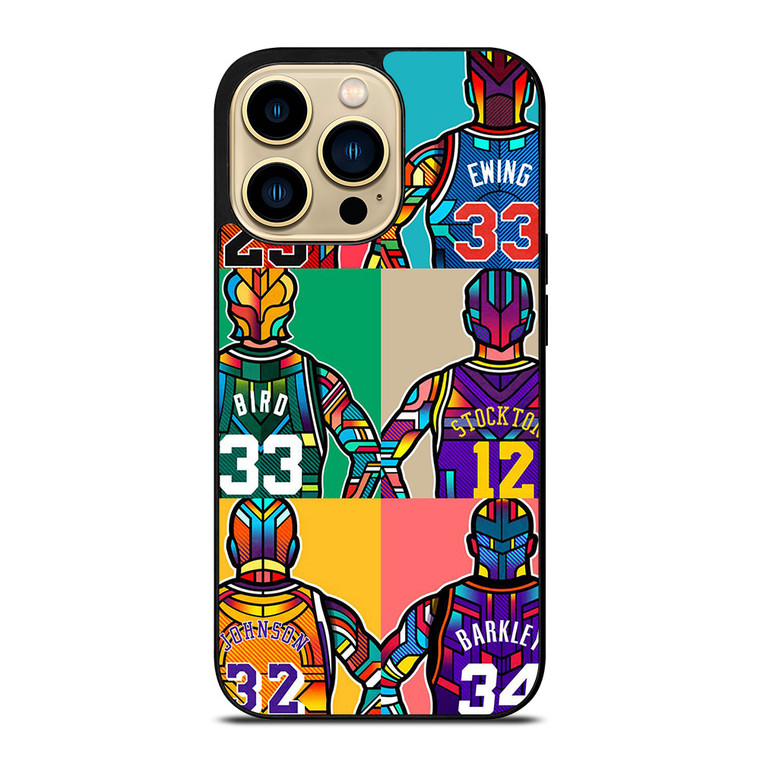 NBA LEGENDS ART iPhone 14 Pro Max Case NBA LEGENDS ART iPhone 14 Pro Max Case