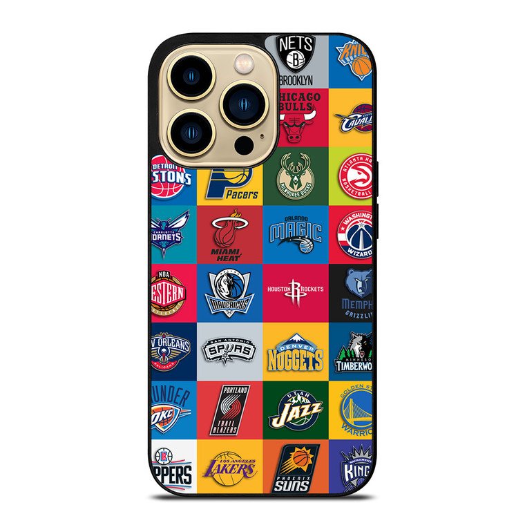 NBA TEAM COLLAGE iPhone 14 Pro Max Case