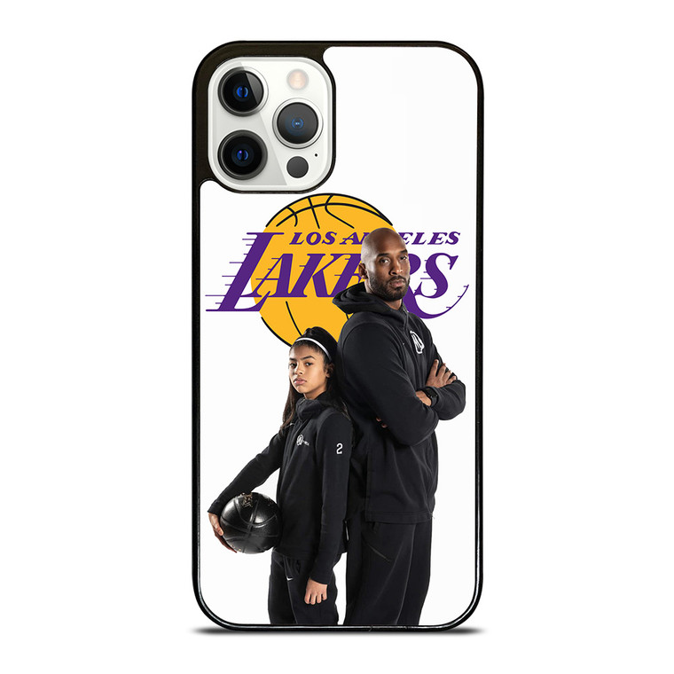 KOBE AND GIGI BRANT LA LAKERS iPhone 12 Pro Case
