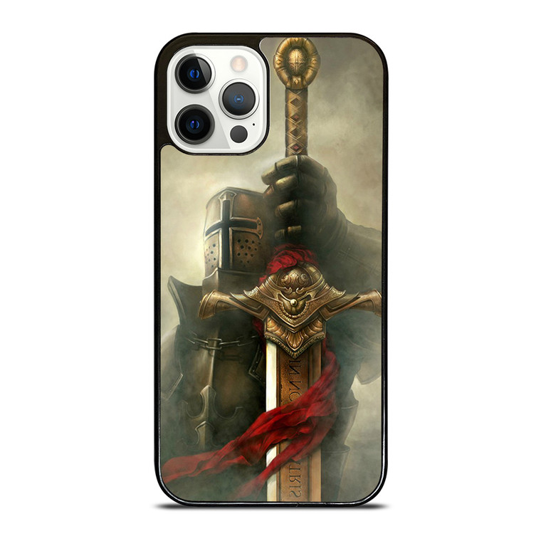 MEDIEVAL KNIGHT TEMPLAR iPhone 12 Pro Case MEDIEVAL KNIGHT TEMPLAR iPhone 12 Pro Case