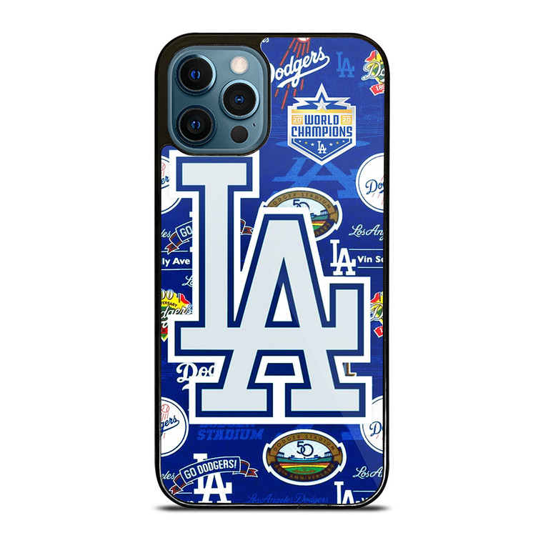 LA DODGERS LOGO 2 iPhone 12 Pro Max Case