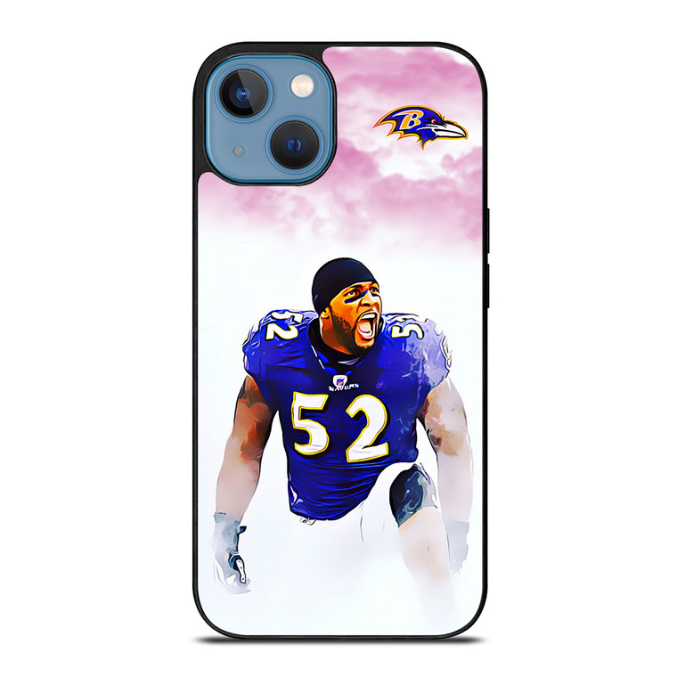 BALTIMORE RAVENS RAY LEWIS 52 iPhone 13 Case BALTIMORE RAVENS RAY LEWIS 52 iPhone 13 Case