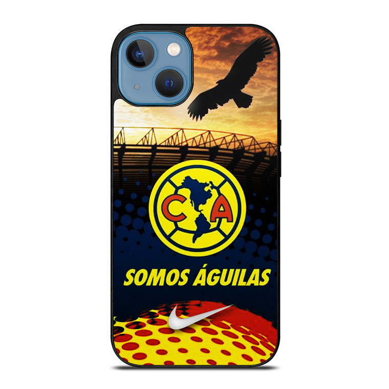 CLUB AMERICA LOGO SOMOS AGUILAS iPhone 13 Case