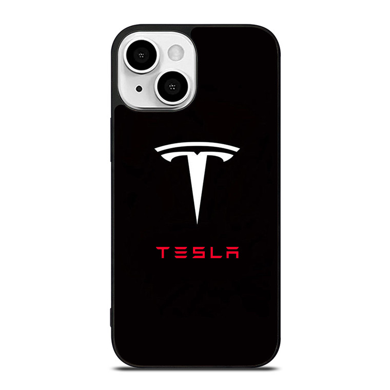 TESLA ELECTRIC CAR LOGO iPhone 13 Mini Case