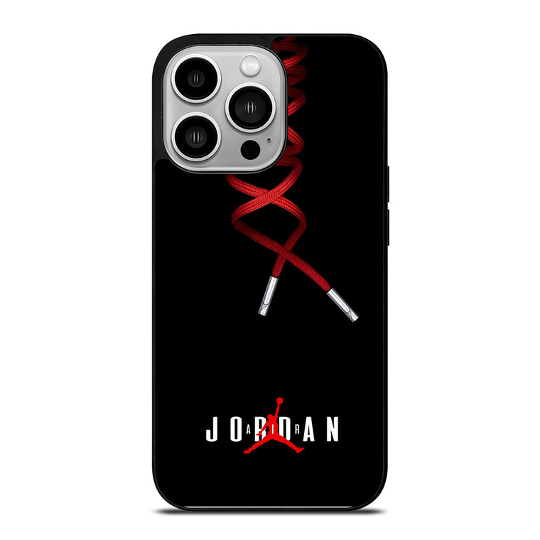 AIR JORDAN LOGO SHOELACE iPhone 14 Pro Case