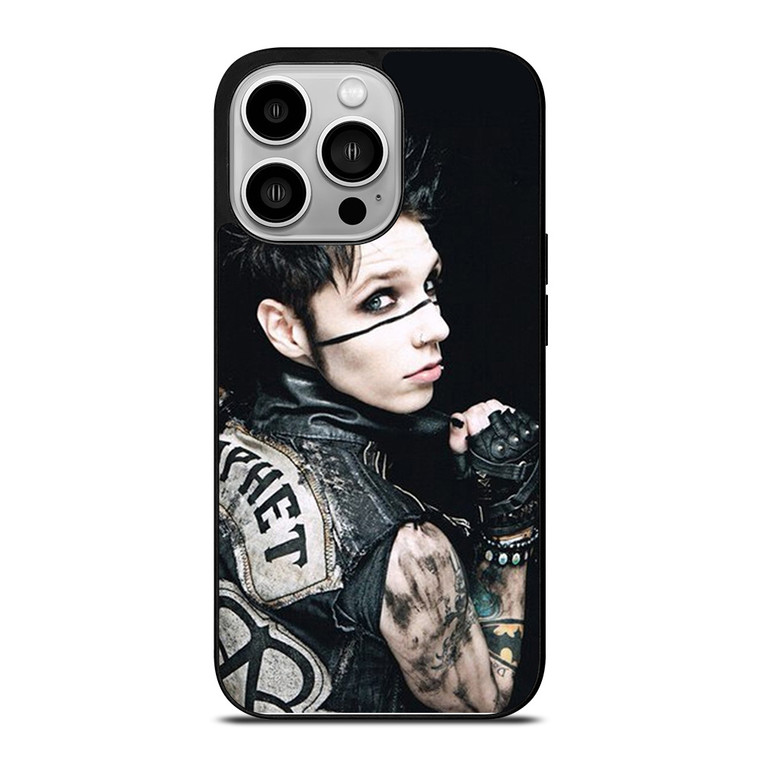 ANDY SIXX BLACK VEIL iPhone 14 Pro Case