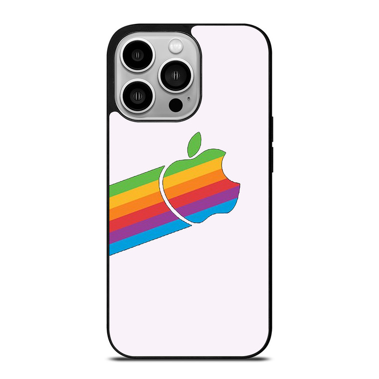 APPLE RETRO DESIGN WHITE iPhone 14 Pro Case