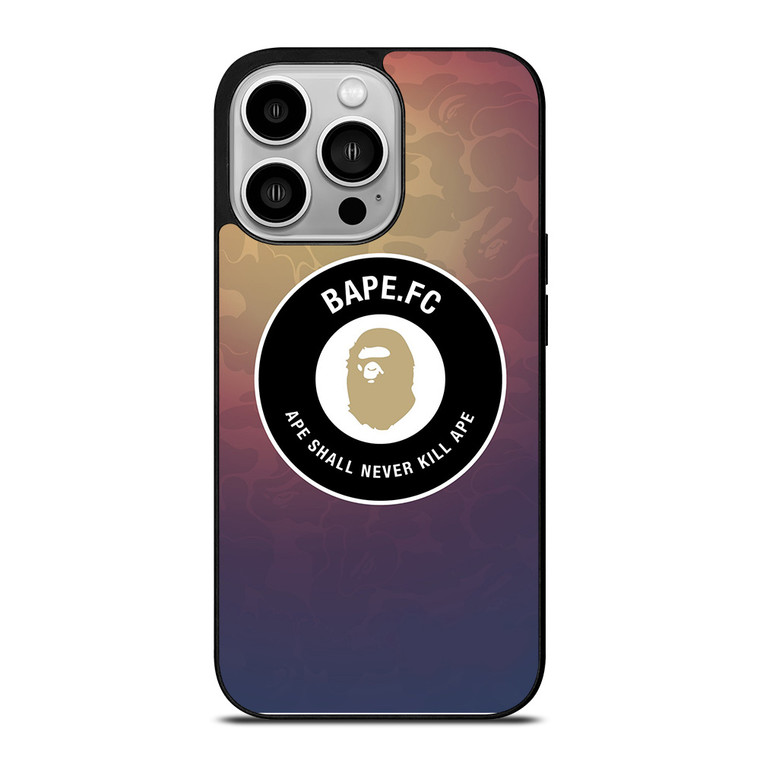 BAPE FC LOGO BADGE iPhone 14 Pro Case