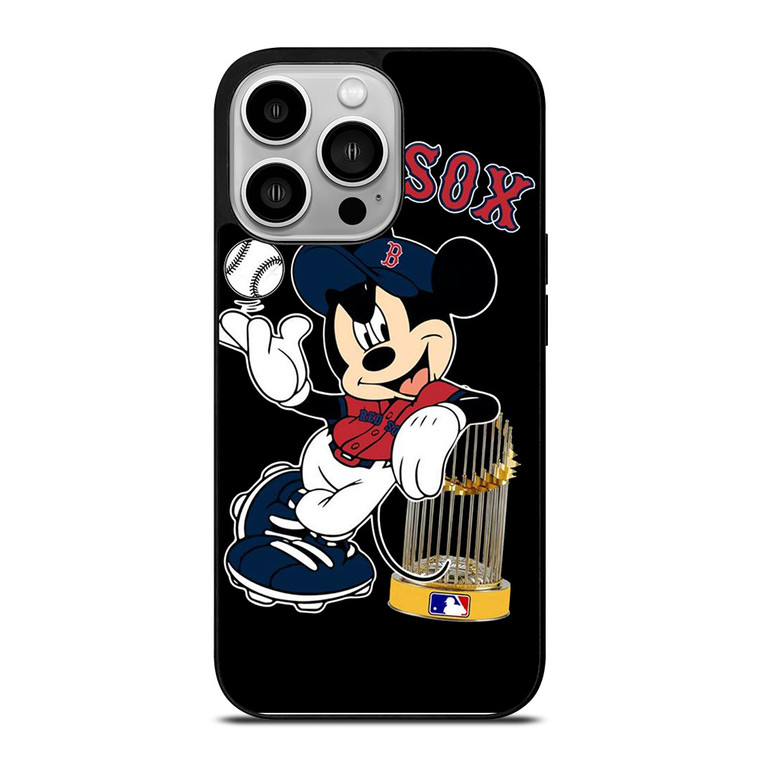 BOSTON RED SOX MICKEY MOUSE iPhone 14 Pro Case
