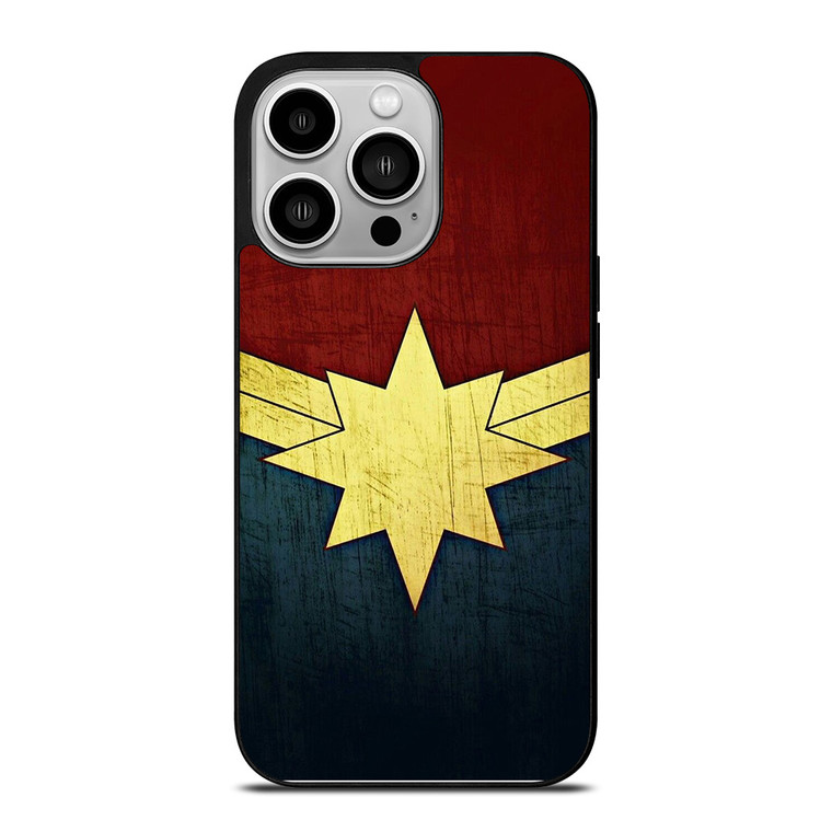 CAPTAIN MARVEL LOGO 2 iPhone 14 Pro Case