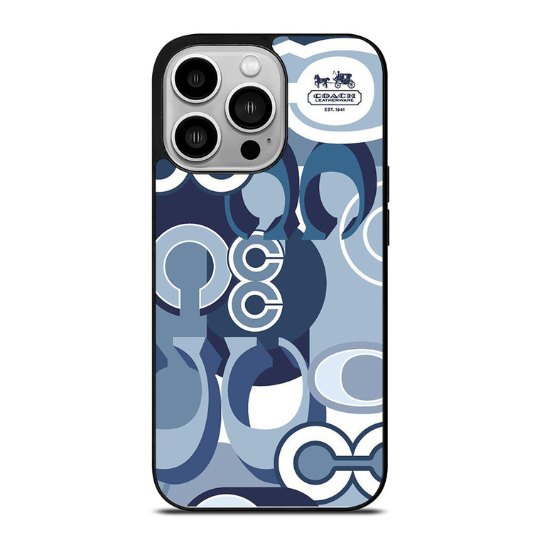 COACH LEATHERWARE iPhone 14 Pro Case