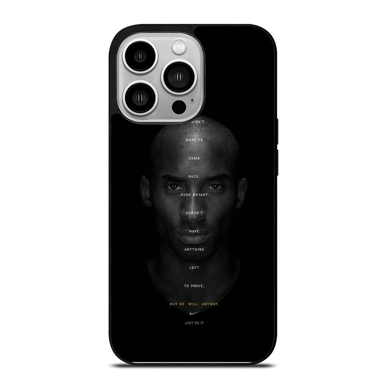 COBE BRYANT PORTRAIT iPhone 14 Pro Case
