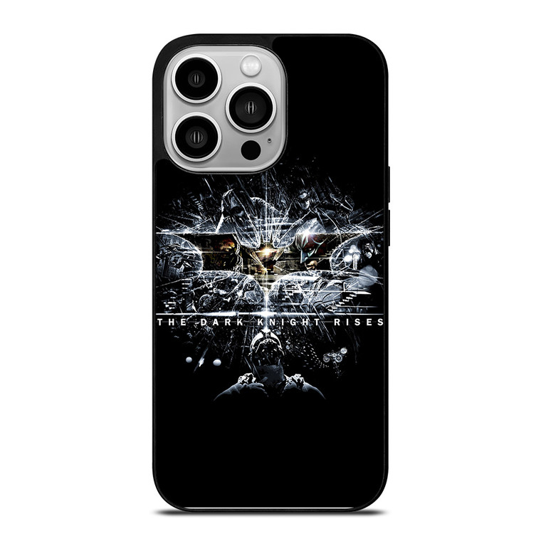 CRACKED OUT GLASS BATMAN THE DARK KNIGHT 1 iPhone 14 Pro Case