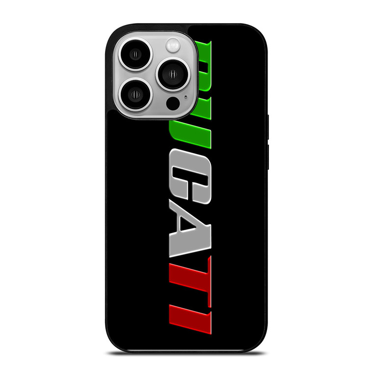 DUCATI LOGO ITALIAN FLAG iPhone 14 Pro Case DUCATI LOGO ITALIAN FLAG iPhone 14 Pro Case