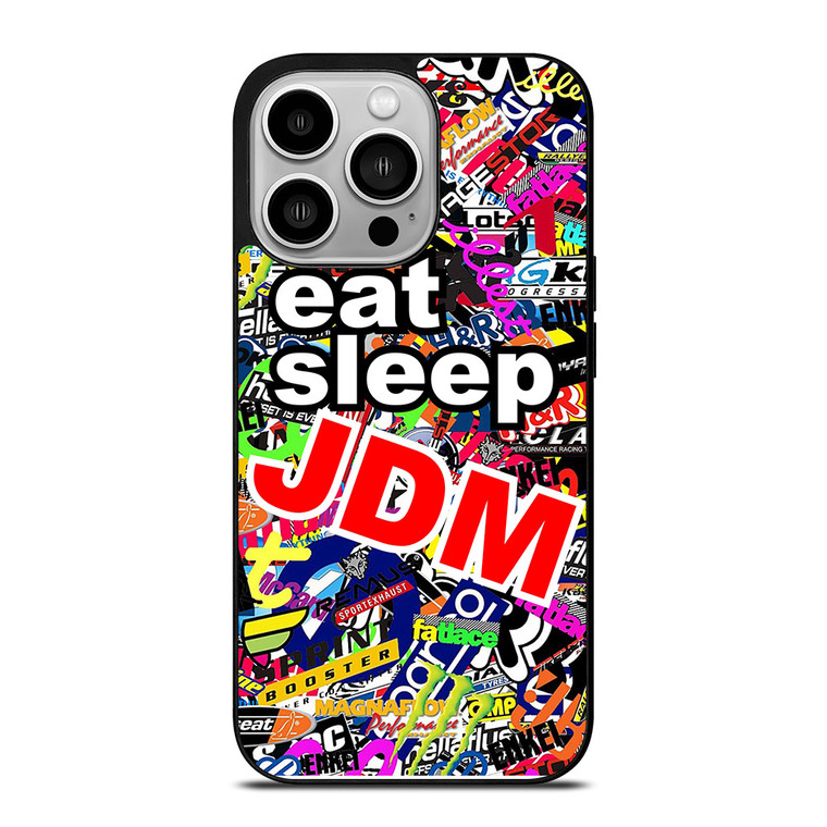 EAT SLEEP JDM iPhone 14 Pro Case