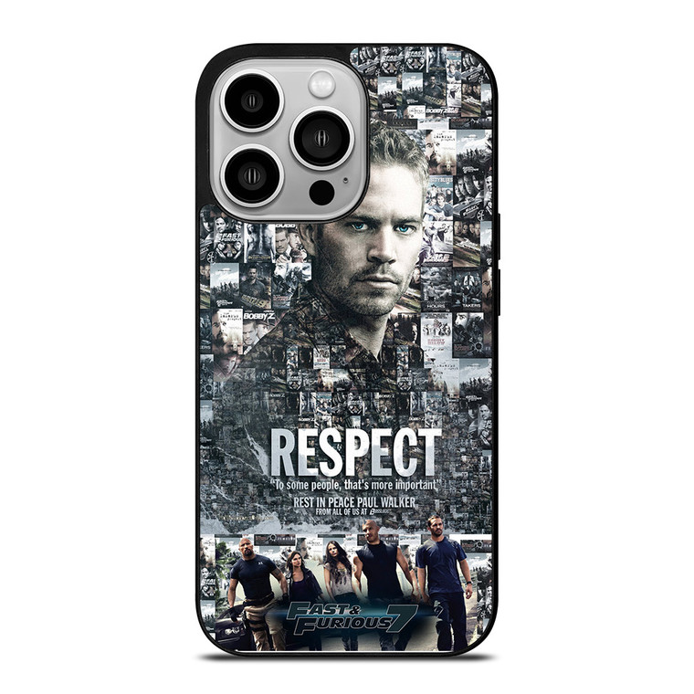 FAST FURIOUS 7 PAUL WALKER iPhone 14 Pro Case