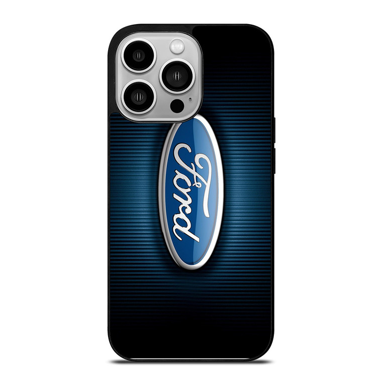 FORD LOGO BLUE STRIPE iPhone 14 Pro Case