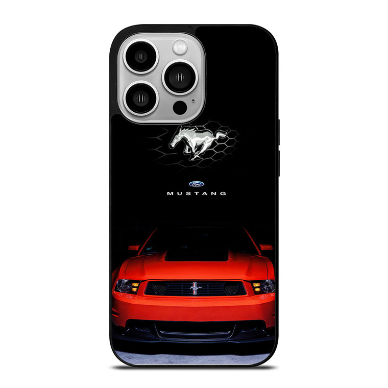 FORD MUSTANG CAR RED iPhone 14 Pro Case FORD MUSTANG CAR RED iPhone 14 Pro Case