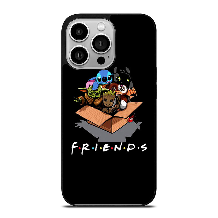 FRIENDS BABY YODA GROOT STITCH TOOTHLESS iPhone 14 Pro Case