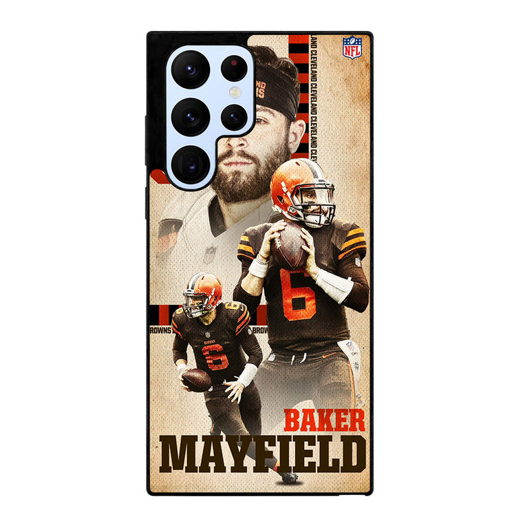 BAKER MAYFIELD CLEVELAND BROWNS 2 Samsung Galaxy S22 Ultra Case