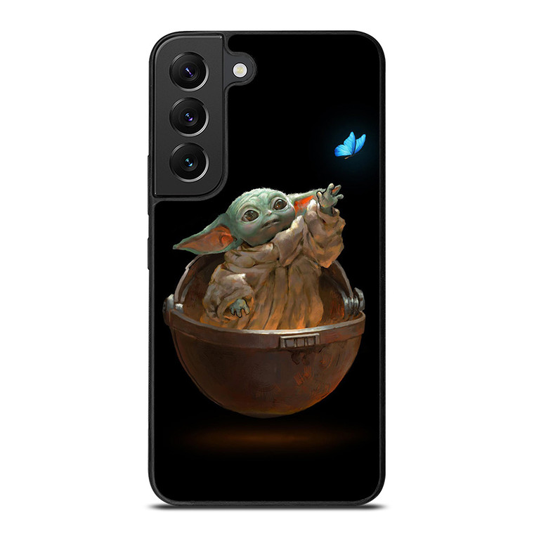 BABY YODA BUTTERFLY STAR WARS Samsung Galaxy S22 Plus Case