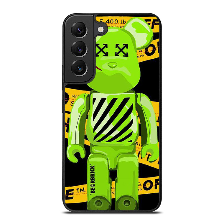 BEARBRICK X OFF WHITE 2 Samsung Galaxy S22 Plus Case