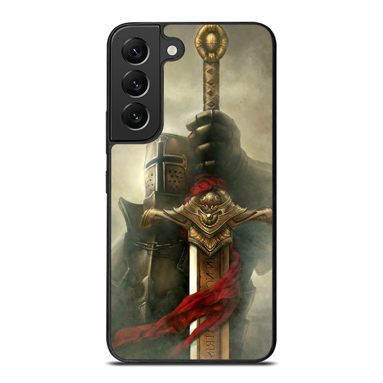 MEDIEVAL KNIGHT TEMPLAR Samsung Galaxy S22 Plus Case